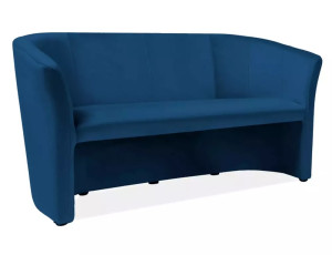 Sofa Tm-3 Velvet 3-osobowa Bluvel 86 - Granat