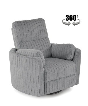 Fotel rozkładany elektrycznie PEGAX COMFORT GREY popielaty