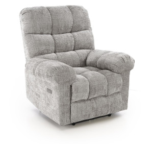 Fotel rozkładany elektrycznie AMORA COMFORT GREY popielaty