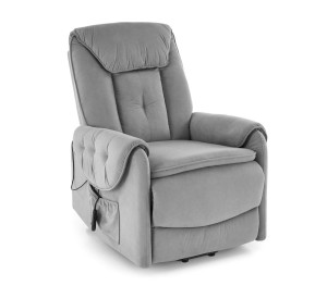 Fotel rozkładany elektrycznie HORTENIX COMFORT GREY popielaty