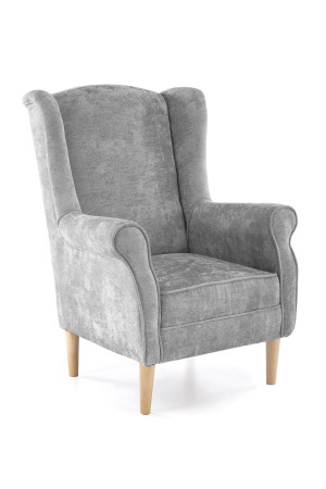 Fotel HERMEX CLASSIC GREY popielaty