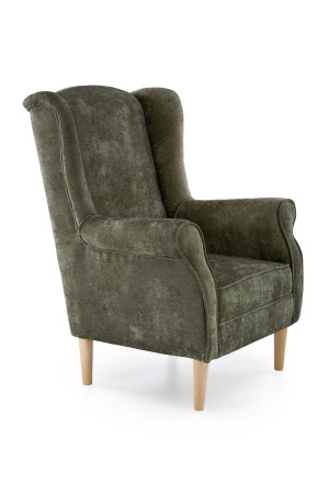 Fotel HERMEX CLASSIC OLIVE oliwkowy