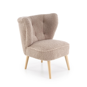 Fotel wypoczynkowy MOCCIN BOHO CAPPUCCINO