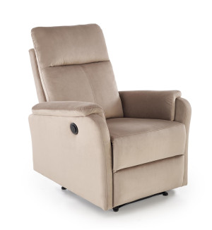 Fotel rozkładany elektrycznie CROCIX COMFORT BEIGE beżowy