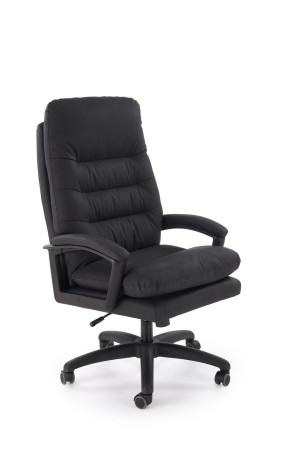 Fotel obrotowy gabinetowy HARBORIX OFFICE BLACK czarny
