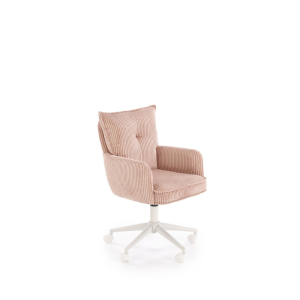 Fotel obrotowy DUMBEX OFFICE LIGHT PINK jasny różowy