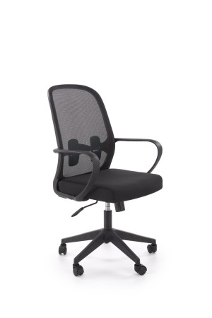 Fotel obrotowy gabinetowy ORCANIX BLACK czarny