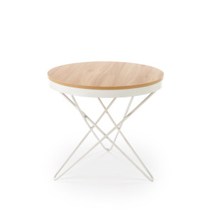 Ława LEILO naturalny/biały