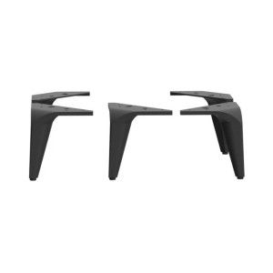 Zestaw 5 nóżek 16 cm do szafek Breathtaker BTHZ51ST-904 Meble Forte