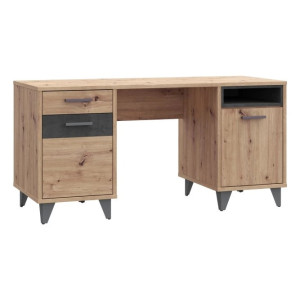 Biurko młodzieżowe RVXB221-C772 Dąb Artisan/Beton Meble Forte