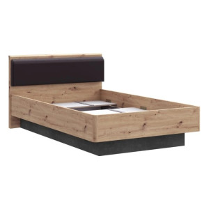 Łóżko młodzieżowe 120 cm RVXL2202-C772 Dąb Artisan/Beton Meble Forte