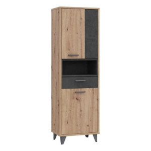 Regał młodzieżowy RVXS715-C772 Dąb Artisan/Beton Meble Forte