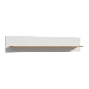 Półka ścienna 160 cm Chisbury BHLB01 Meble Forte biały
