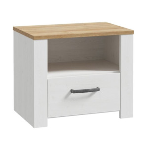 Szafka nocna 60 cm Chisbury BHLK011 Meble Forte biały