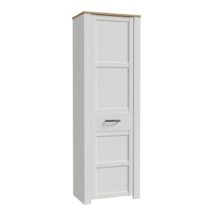 Szafa do przedpokoju 70 cm Chisbury BHLS711 Meble Forte biały