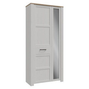 Szafa ubraniowa 94 cm Chisbury BHLS923 Meble Forte biały