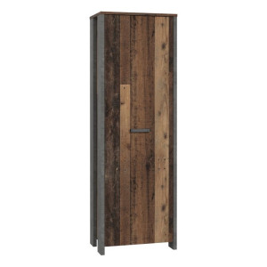 Szafa ubraniowa 70x200 cm Clif CLFS711 old wood vintage