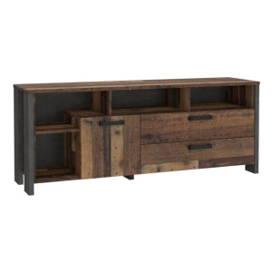 Szafka RTV 160 cm Clif CLFT235 old wood vintage