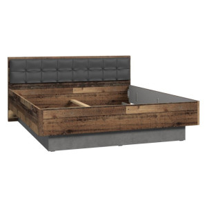 Łóżko dwuosobowe Clif 180x200 cm BVNL2802 old wood vintage beton