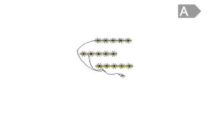3-punktowe oświetlenie LED Duro IZLED16L02P03 Meble Forte