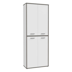 Szafka 85 cm Keflavik KFLS822-J53 Biały/Grafit Meble Forte