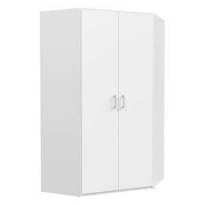 Duża szafa narożna 120x120 cm Econobox 2 ECBS924 biały