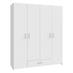 Szafa z szufladami 160 cm Econobox 2 ECBS842 biały