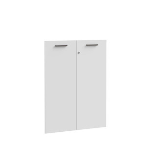 Komplet drzwi z zamkiem Keflavik KFLF321-120 Biały Meble Forte