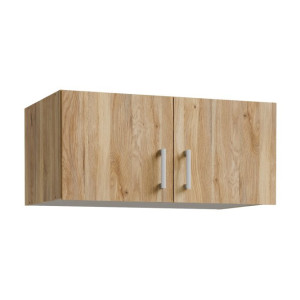 Nadstawka nad szafę 90 cm Econobox 2 ECBN021 dąb mauvella