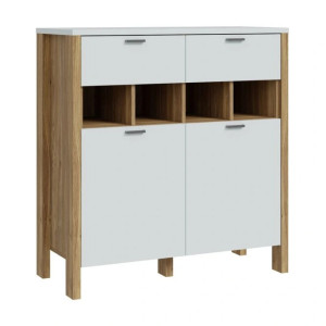 Komoda Saitama SQMK221-M826 Dąb Mauvella/Secret Grey Meble Forte