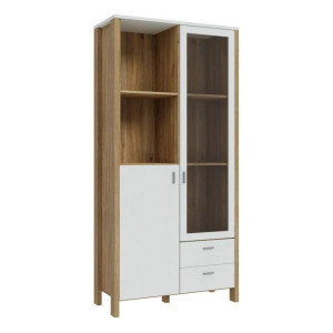 Witryna Saitama SQMV721R-M826 Dąb Mauvella/Secret Grey Meble Forte