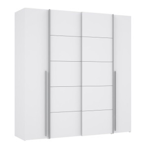 Szafa przesuwna 200 cm Narago NRGS32511 biały