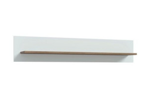 Półka ścienna 160 cm Penkridge BHLB01 secret grey/dąb szlachetny