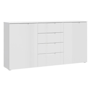 Komoda nowoczesna z szufladami Sapporo SNNK221 biały