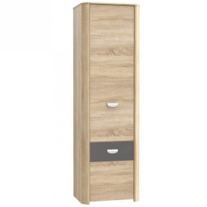 Szafa otwierana 60 cm Yoop YPS71 dąb sonoma/szary