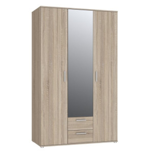 Szafa z lustrem 120 cm Nano NNS83S dąb sonoma