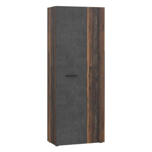 Szafka na buty wysoka NET306 MS263 old wood vintage/beton