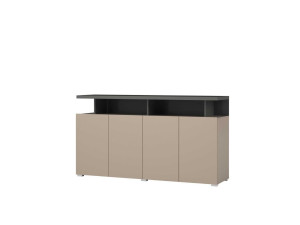 Komoda 4D Serio Typ 43 Congo/Antracyt/Czarny Helvetia Wieruszów