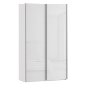 Szafa przesuwna 120 cm Sophistispace SSQS62411 biały połysk