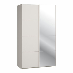 Szafa przesuwna 120 cm z lustrem Sophistispace SSQS62412 piaskowy