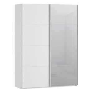 Szafa przesuwna 150 cm z lustrem Sophistispace SSQS72414 biały