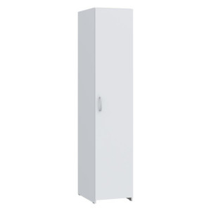 Wąska szafa ubraniowa 40 cm Econobox 2 ECBS811 biały