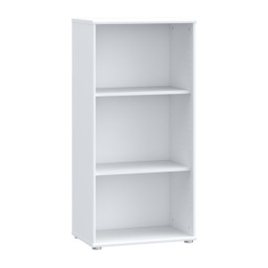 Niski regał otwarty 55 cm Archbox T2KR50 biały