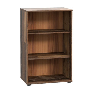 Wąski regał otwarty 55 cm Archbox T2KR70 old wood vintage