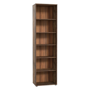 Wysoki regał otwarty 55 cm Archbox T2KR02 old wood vintage
