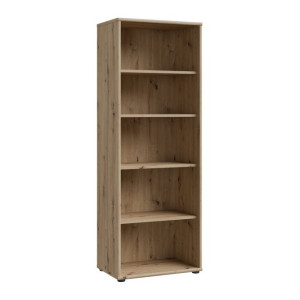 Regał z półkami 55 cm Archbox T2KR413 dąb artisan