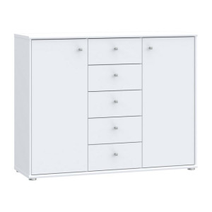 Komoda z szufladami Archbox T2KK45 biały