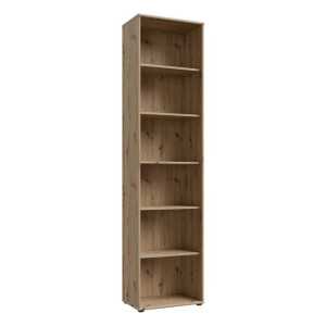 Regał wysoki wąski Archbox T2KR912 dąb artisan