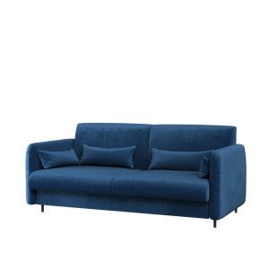 BED CONCEPT BC-18 - Sofa 140 do BC-01 - granat SOLO 263 / front biały JWR