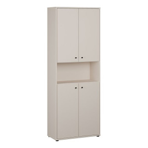Regał z szafkami Archbox T2KR821 piaskowy